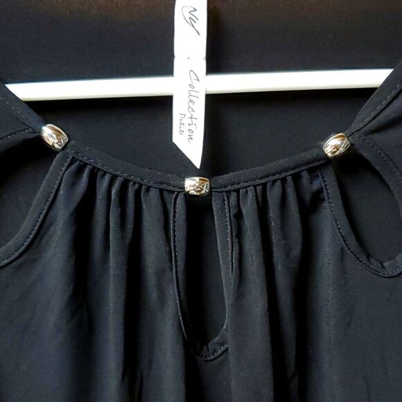 NY Collection petite womans blouse, large - Picture 2 of 5